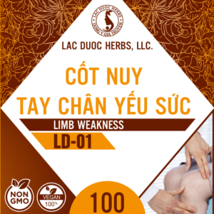 CỐT NUY TAY CHÂN YẾU SỨC (LIMB WEAKNESS) LD-01