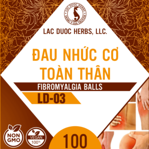 XƯƠNG KHỚP ĐAU NHỨC CƠ TOÀN THÂN (FIBROMYALGIA BALLS) LD-03