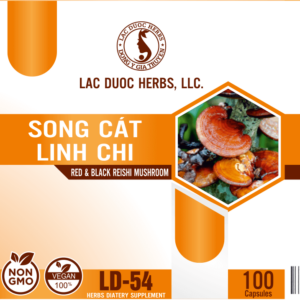 SONG CÁT LINH CHI (RED & BLACK REISHI MUSHROOM) LD-54