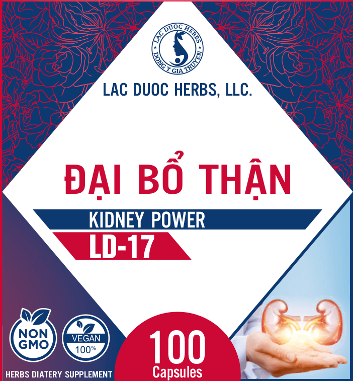 ĐẠI BỔ THẬN (KIDNEY POWER) LD-17