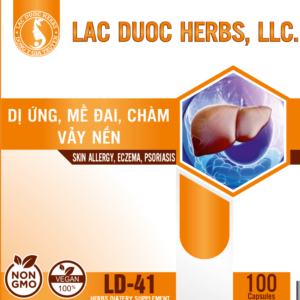 DỊ ỨNG, MỀ ĐAI, CHÀM VẢY NẾN (SKIN ALLERGY, ECZEMA, PSORIASIS) LD-41